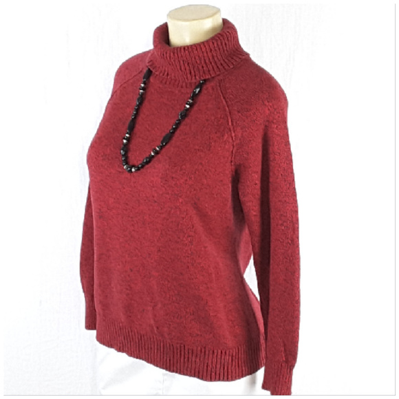 KAREN SCOTT, Turtleneck Sweater Top, size Medium - Picture 2 of 8